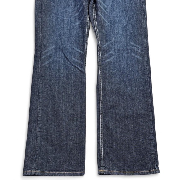 Cody James Straight Leg Blue Denim Jeans Western Rodeo Cowboy Mens 32x32 Zip Fly - Picture 3 of 14